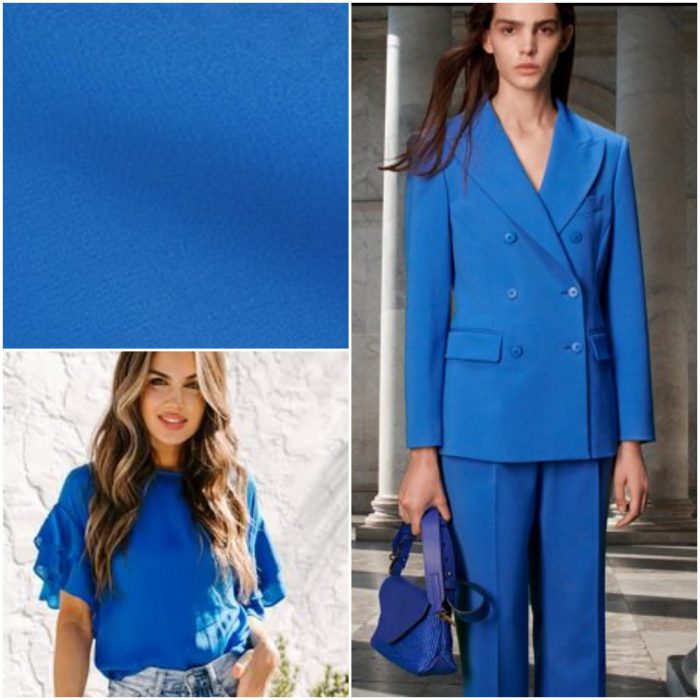 Blue France Trendy colors spring summer 2021