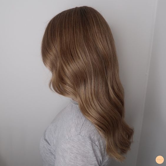 long light honey blonde