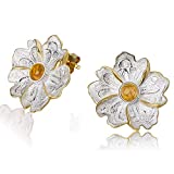 Flower earrings