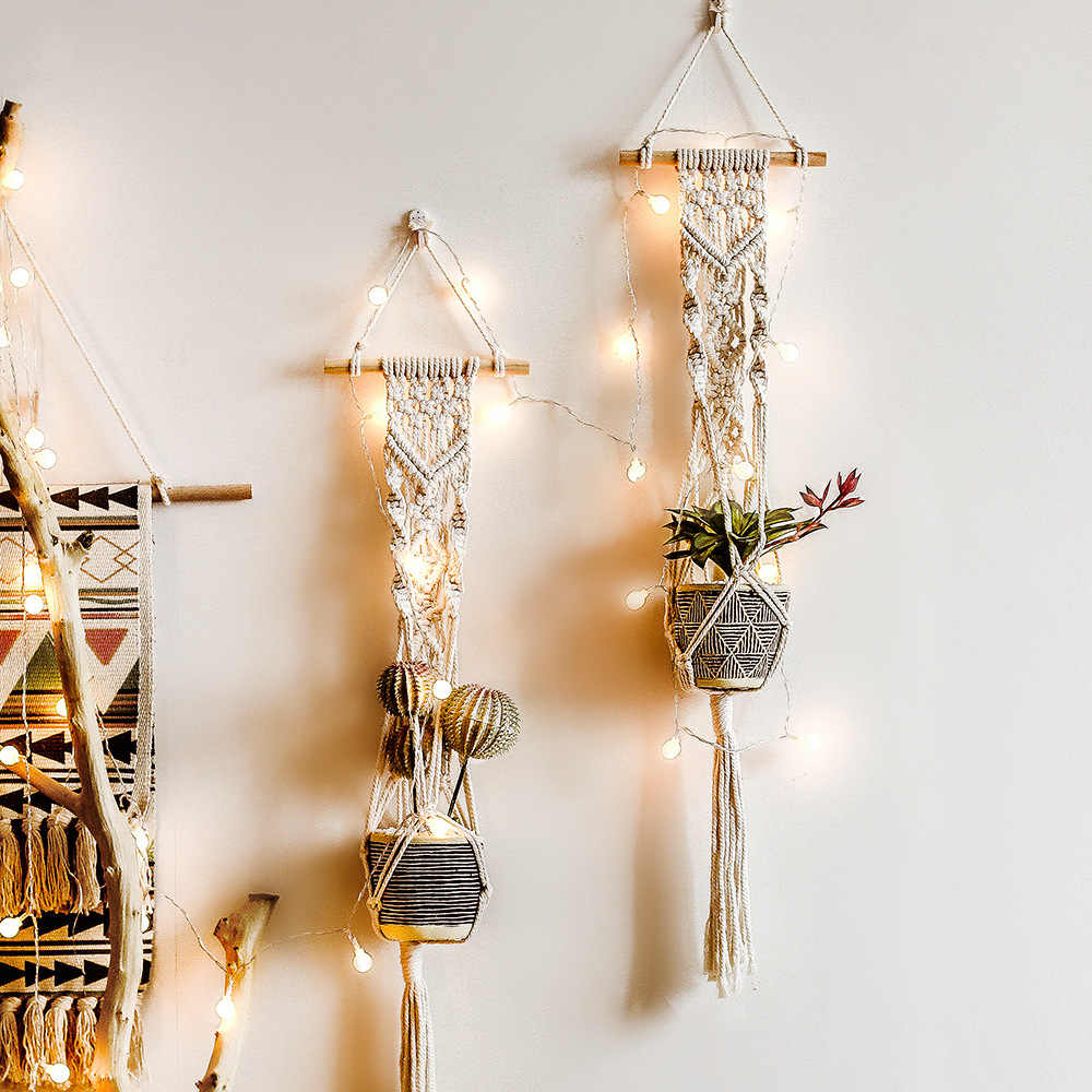 macrame plants