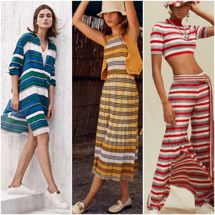 horizontal stripes fashion prints summer 2022