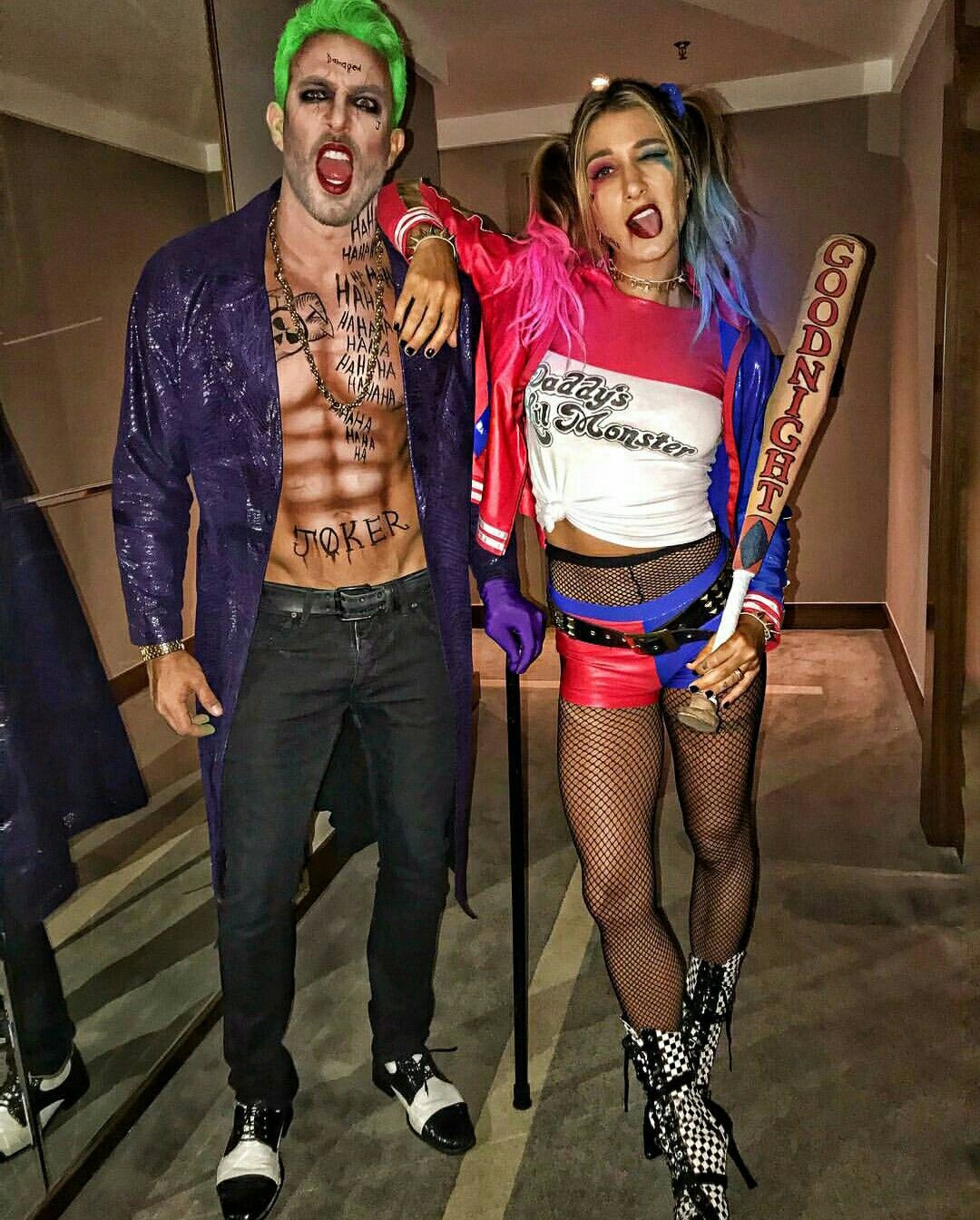 Harlequin And Joker Costume