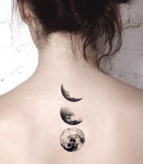 moon for women 1 - moon tattoos
