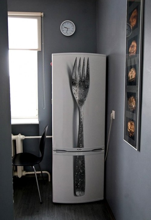 enveloped refrigerator