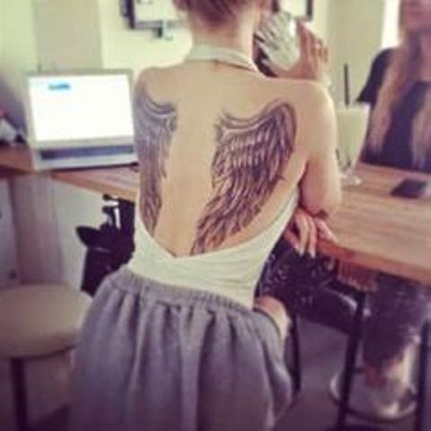 angel wings 5 ​​- wings tattoos