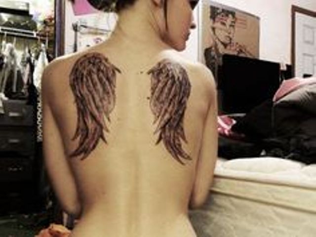 angel wings - wings tattoos