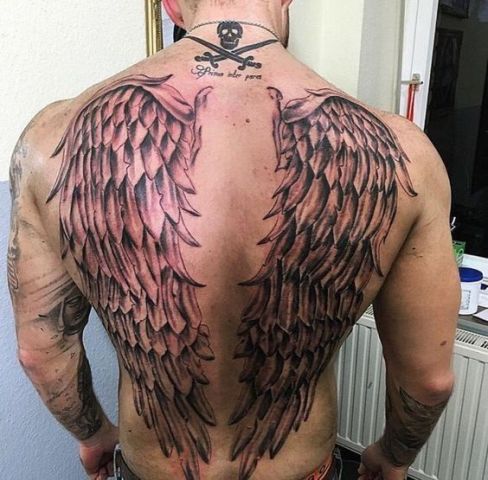 wings men 7 - wings tattoos