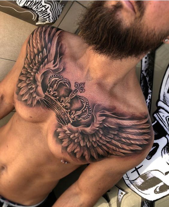 wings men - wing tattoos