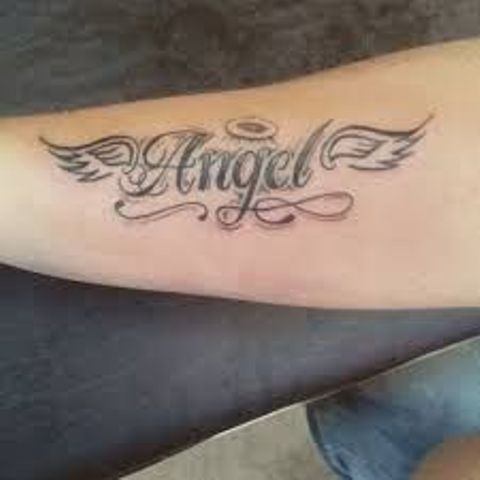 wings with names 10 - wing tattoos