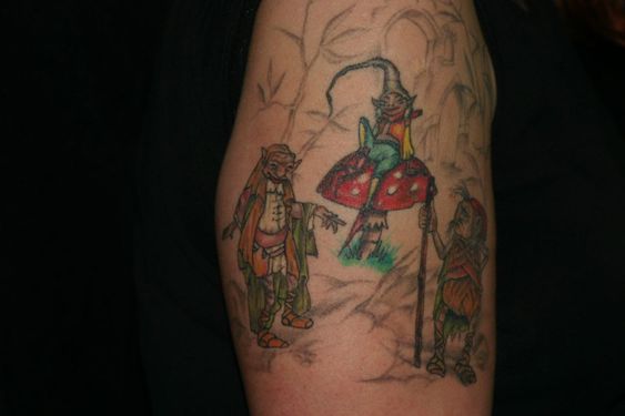 elves and fairies 5 - elves tattoos