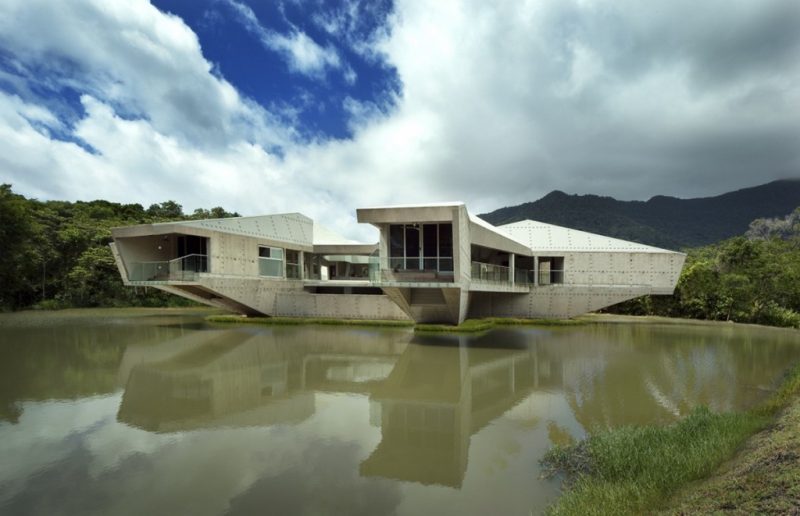 brutalist house