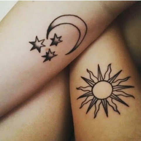 sun and moon images 6 - sun and moon tattoos