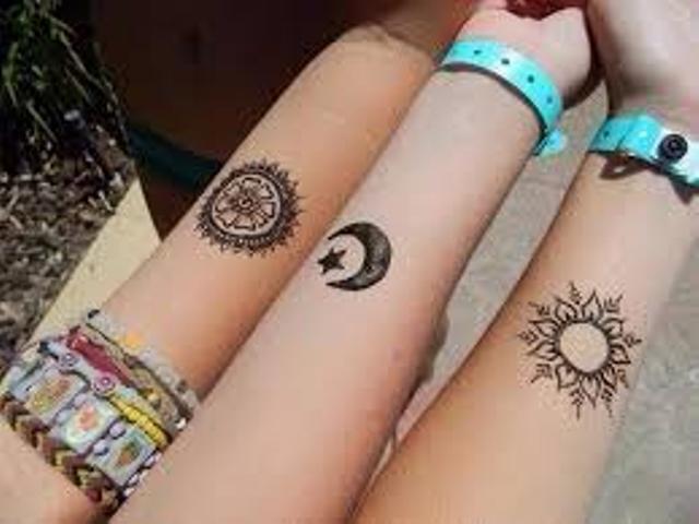 sun and moon for women 3 - sun and moon tattoos