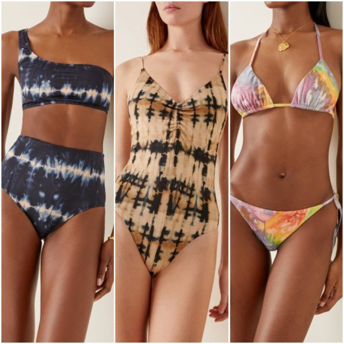 Fashionable swimsuits summer 2022 batik prints