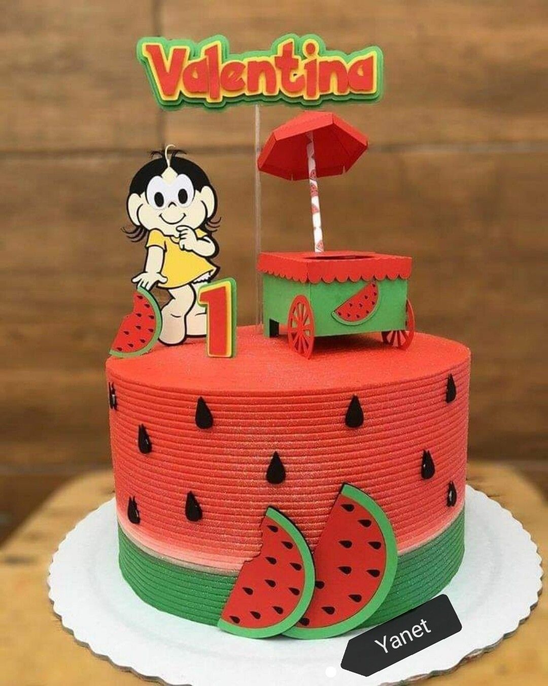 Magali watermelon cake