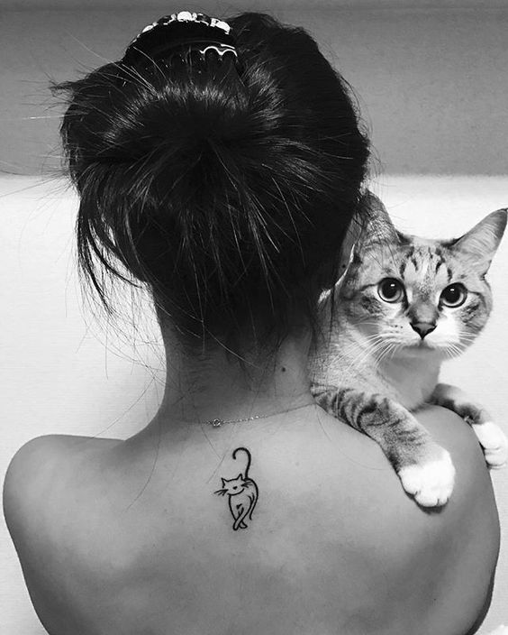 of cats 8 - Minimalist tattoos