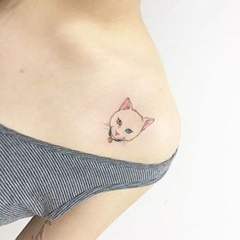 of cats 9 - Minimalist tattoos