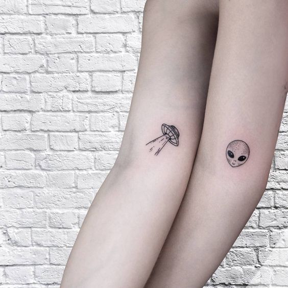for couples 2 - Minimalist tattoos
