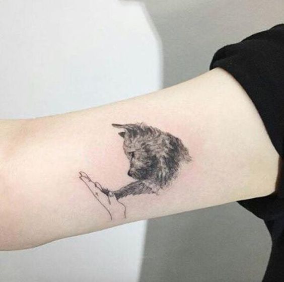 of wolves 2 - Minimalist tattoos
