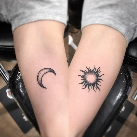 for couples 7 - Minimalist tattoos