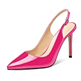 Fuchsia slingback