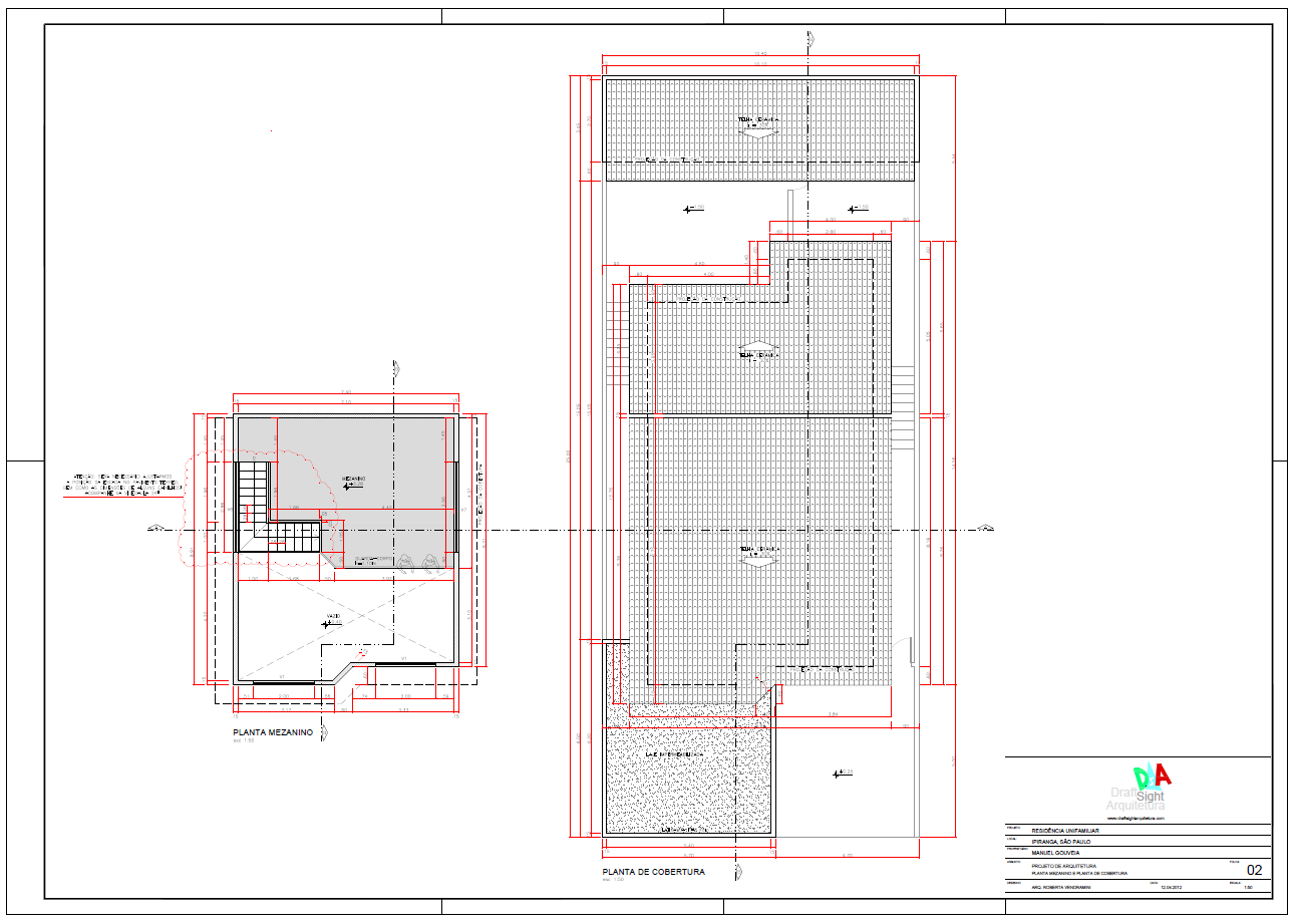 Autocad platband coverage plant