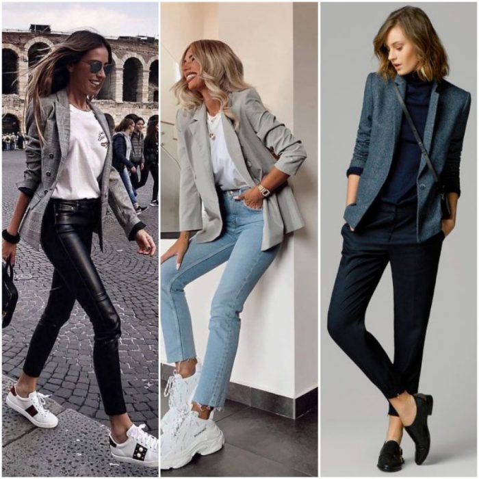 Outfits with gray blazer for women - How to combine them - Trendy Queen ...
