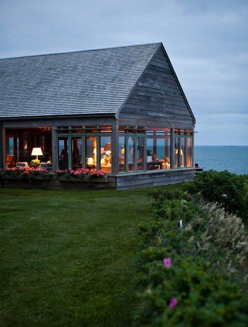 country house overlooking the coast