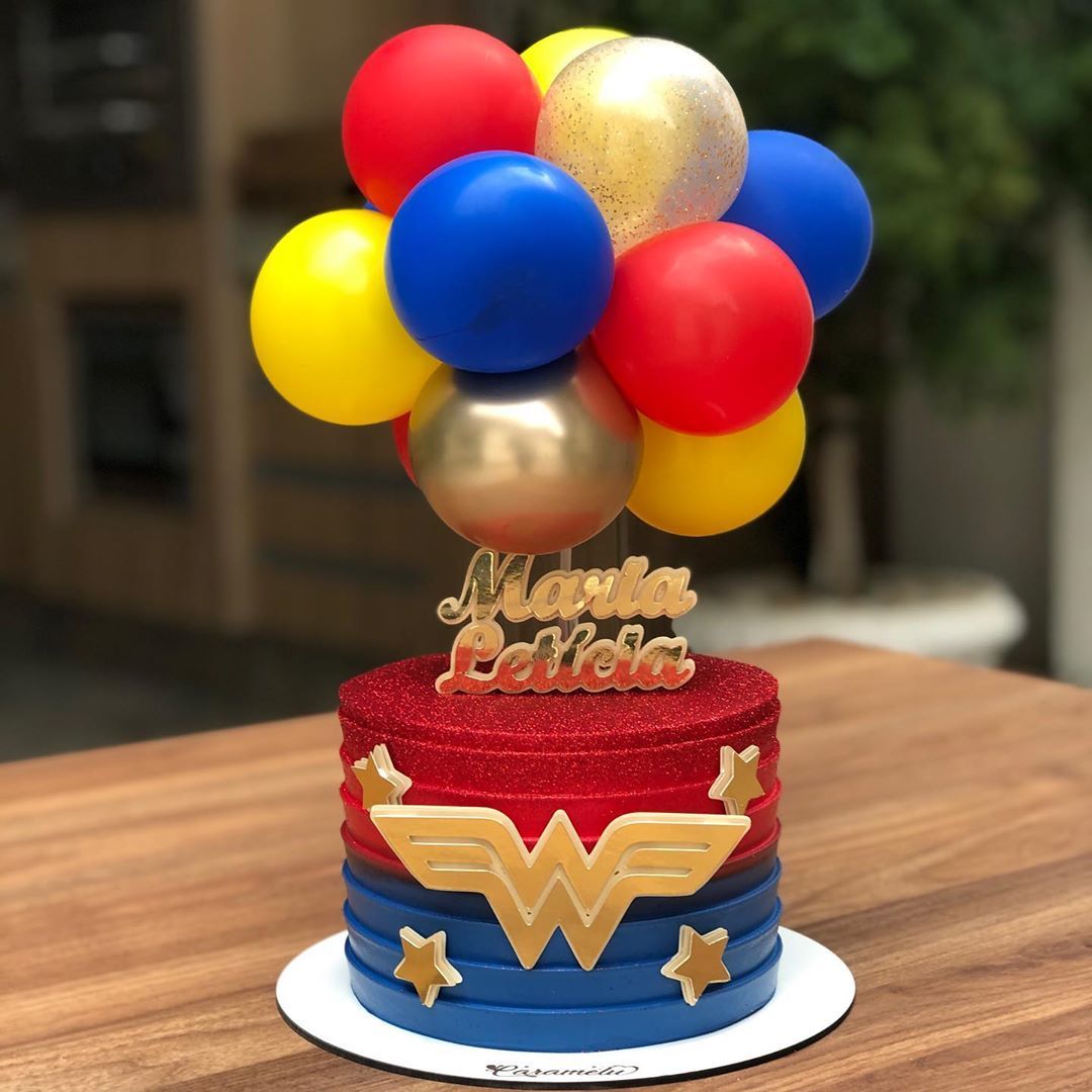 Wonder Woman Cake 2 And 3 Floors