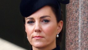 Kate Middleton, the Queen's pearl and diamond earrings