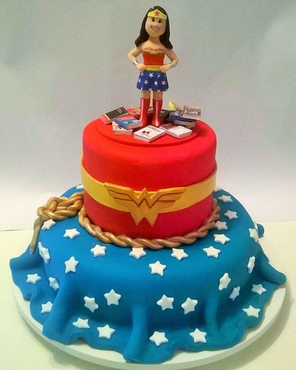 wonder woman cake American Pasta