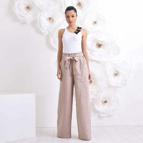 how to match linen pants