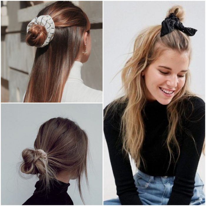 Jumpsuit or bun Fashionable hairstyles winter 2022