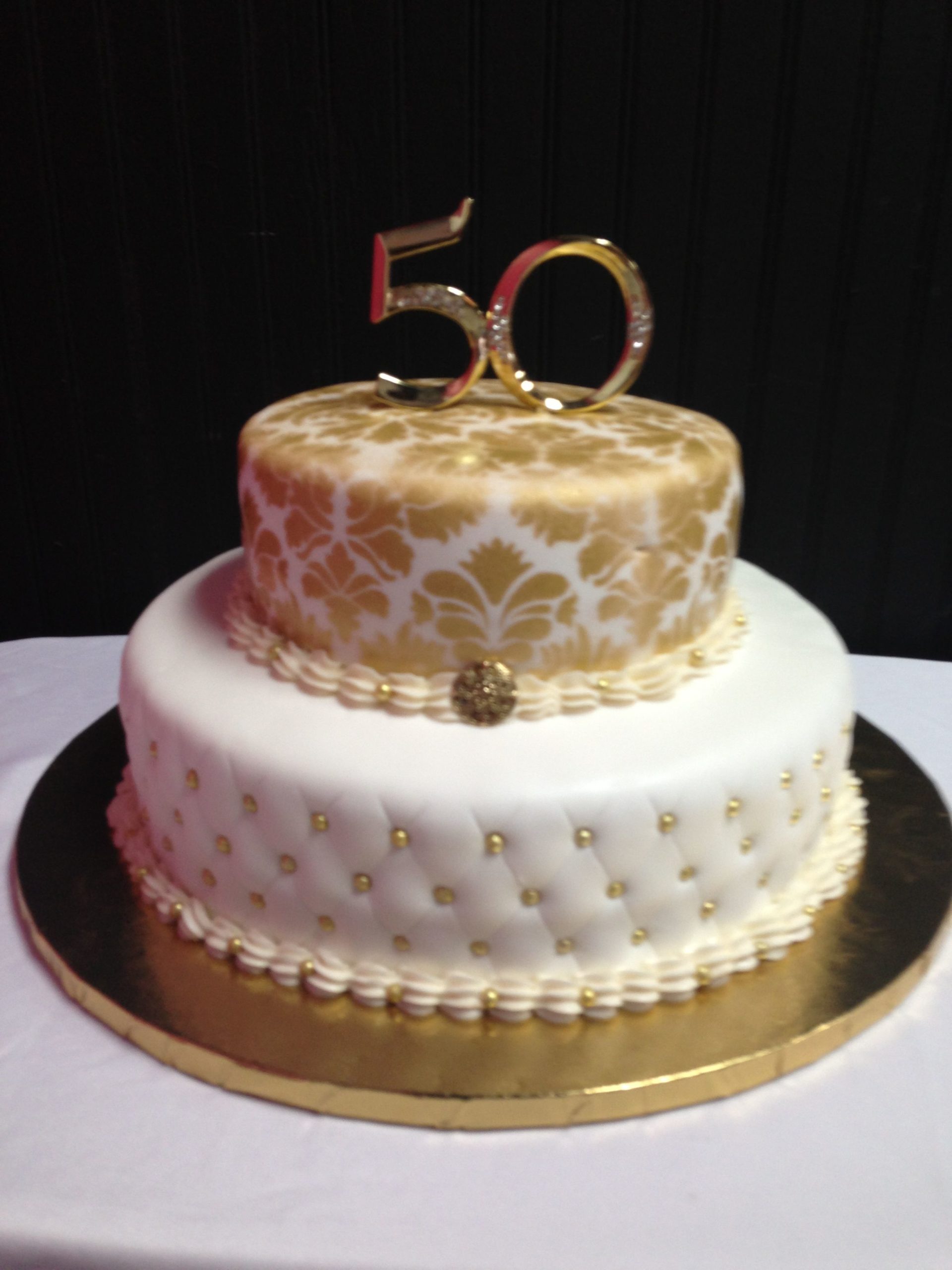 50th Birthday Party Cake