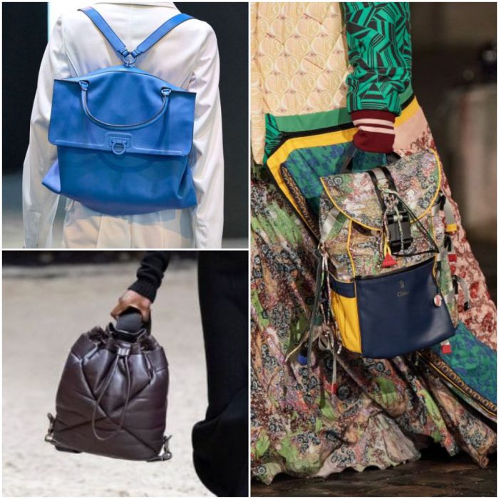 backpacks fashion bags winter 2022