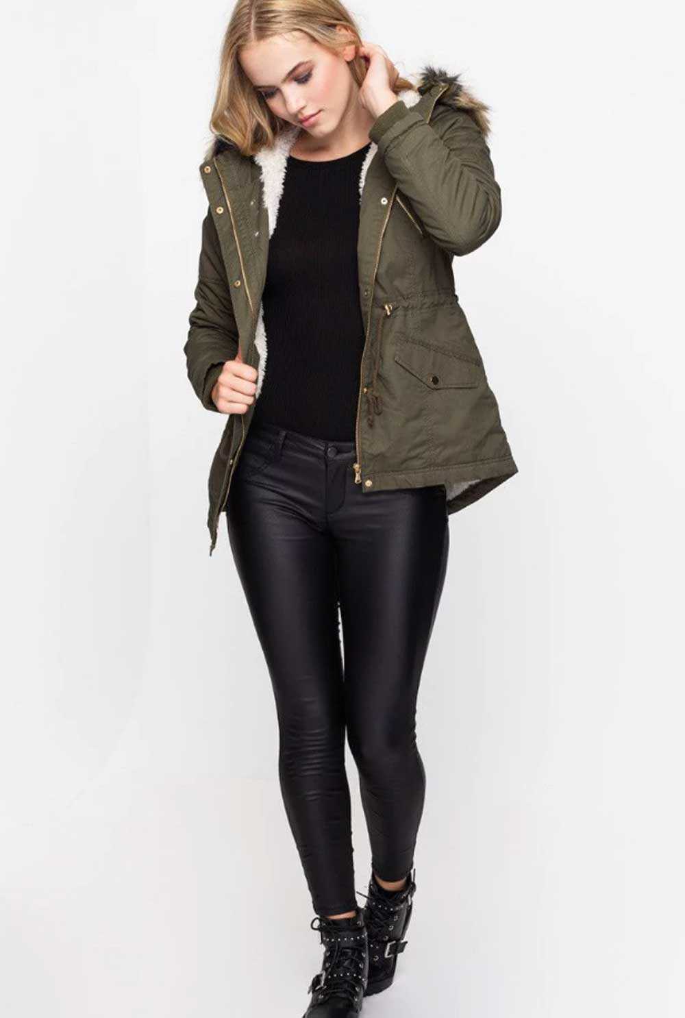 Tally Weijl Leather Leggings