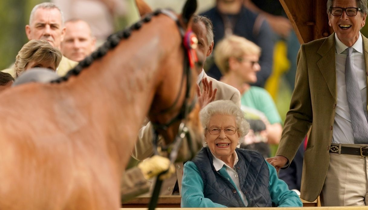 Queen Elizabeth at the Royal Windsor Horse Show