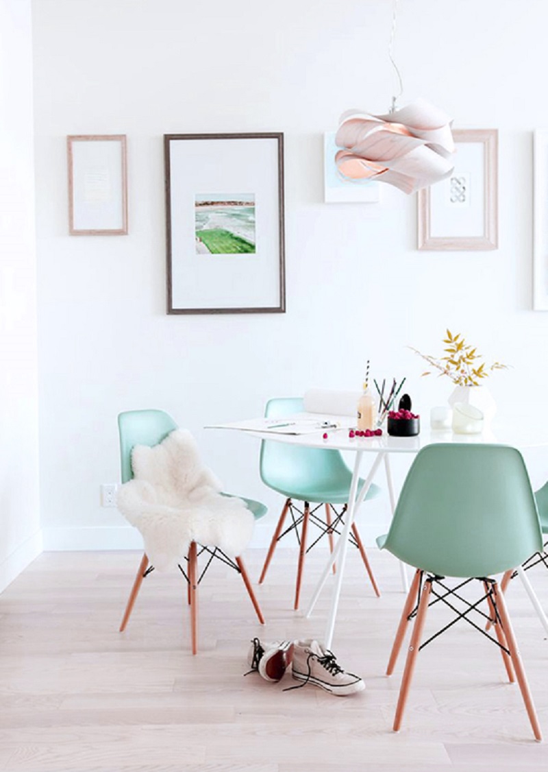 Mint Green in the Room