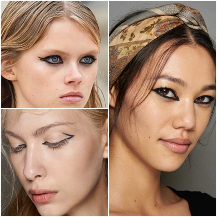 outlined eyes makeup trend 2022