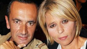 Maria De Filippi and Luca Zanforlin