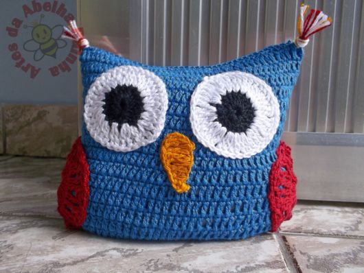 Door weight crochet owl