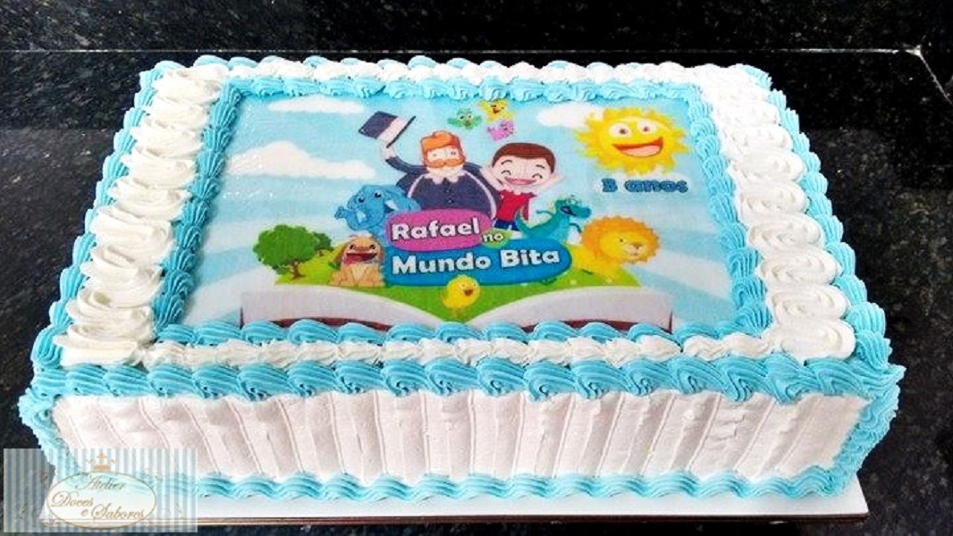 Square Bita World Cake