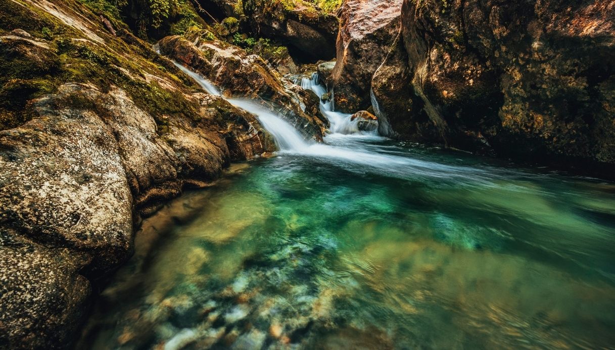 Trentino waterfall