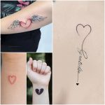 tattoo with heart for women