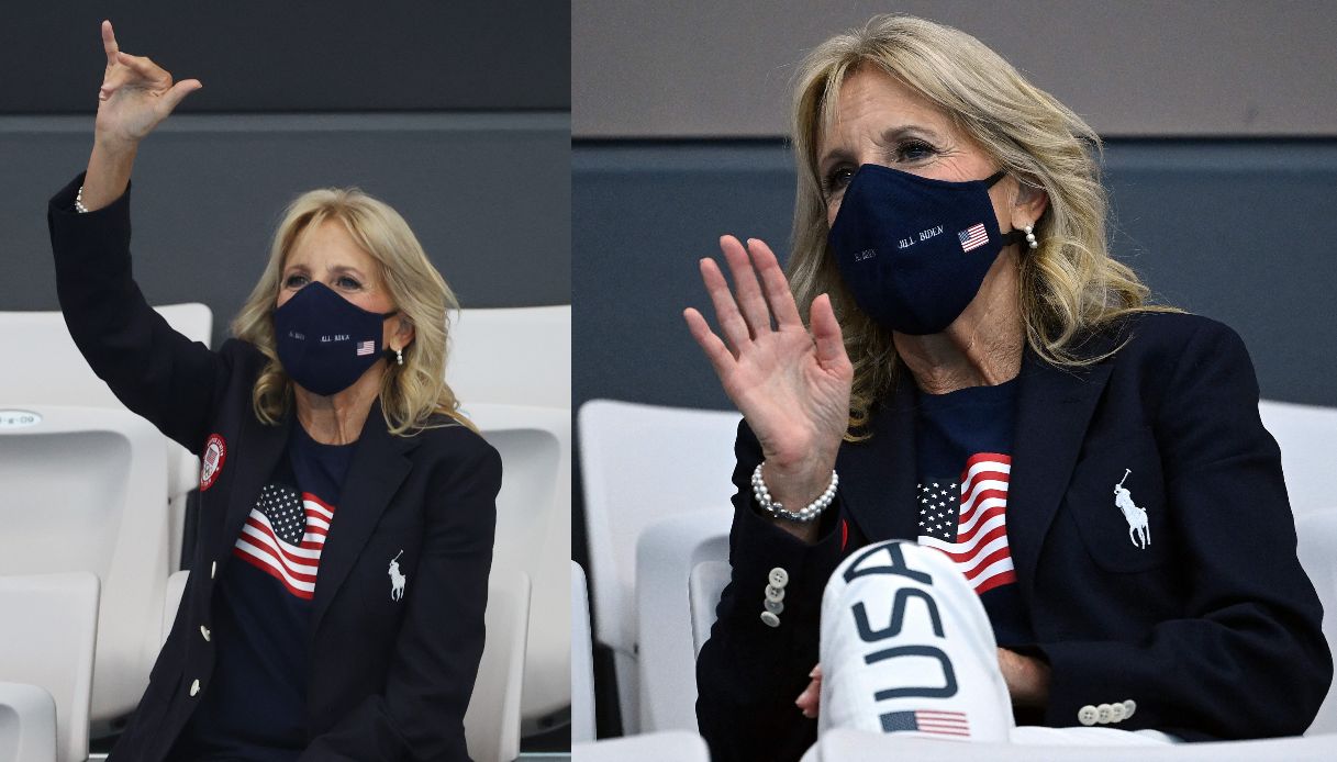 Jill Biden, a true fan in Tokyo 2020