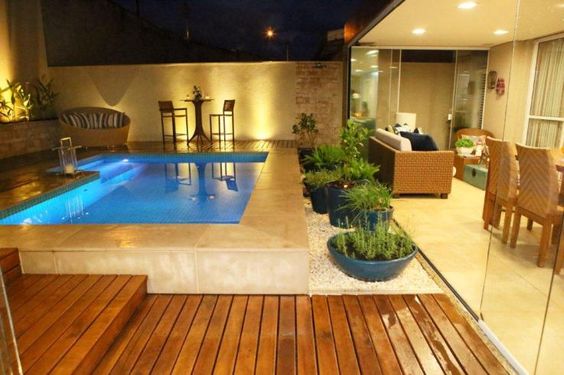 house for swimming pool