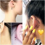 tatoo behind the ear