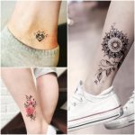 tattoo ankles woman