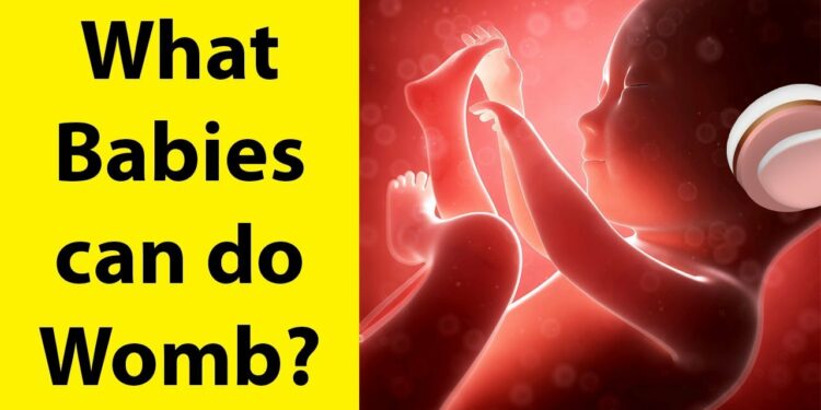 Do sneezes scare babies in the womb?