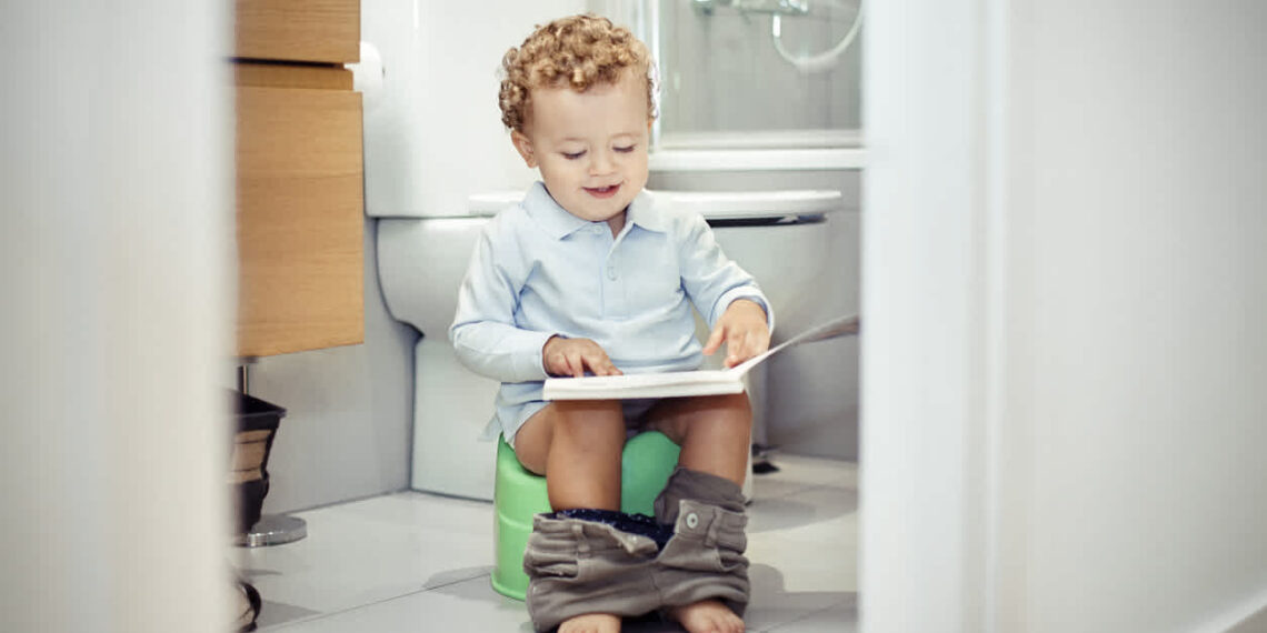 How long does it take to potty train for poop?